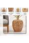 Temara Water Hyacinth Vase 41x41x48cm- Natural - 4
