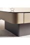 Lugo Coffee Table Large Marble - Gold Black - 4