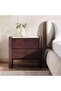 Adara Night Stand With 2 Drawer Ceramic- Brown - 2