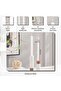 Unscented White 8 -piece Taper Candle Dia2xh23cm - 6 Hrs - 4