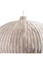 Henley E27 Rattan Pendant Lamp 60.5x40cm - White Wash - 2