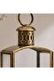 Bariq Metal Lantern 20x10x34cm - Gold - 3