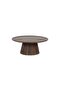 Anglea Coffee Table Set Of 3 Solid Wood - Brown Natural - 8