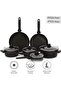 Mateo 10-piece Cookware Set -black - 6