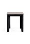 Ankara End Table Marble - White & Black - 4