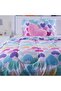 Tiny Hearts 3-Piece Comforter Set with Cushion 160x220cm - Multicolor