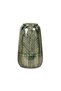 Kazuki Stoneware Fern Etched Vase 18.5x18.5x31.5cm - Green - 4