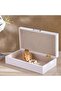 Kate Pu Decor Box 25.2x13.3x7.3cm - White - 3