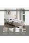 Premier Single Bed 90x200 Cm - White - 7