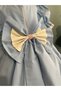 Blue Baby Girl Dress Birthday Dress Embroidered Baby Dress Organic Dress - 4