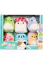 Micromallows Squishmallows Mini Soft Plush Toy Set of 6 Figures - 6 cm - Model - 2 - 6