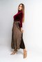 Printed Pleated Maxi Skirt - 2