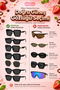 Original Rectangular Model for Sunglasses & Prescription Glasses Super Flexible Foldable Glasses Carrying Protection Storage Case That Doesn'T Take up Space in the Bag Premium Quality Silicone Glasses Case - Chocolate Brown - 4