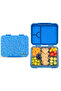 4/6 Compartments Bento Glitter Lunch Box - Blue - 2