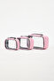 Luna Makeup Bag Set 3-Piece Cosmetic Care Organizer Pink - 3