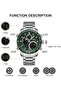 Green Dial Digital Analog Men's Wristwatch - 3