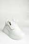 U 702020709   White Thick Sole Sports Shoes Sneakers - 5