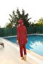 Lycra Flounce Detailed Full Covered Hijab Swimsuit Fulya - 3