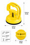 Glass Suction Cup Powerful Screen Glass Removal Phone Repair Vacuum Tool Dent Repair - 3