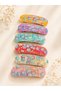 Dd169 Colorful Floral Hair Clip 6-Piece Clips Women Kids Teen - 2