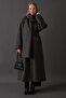 Scarf Coat Anthracite