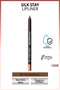 Silk Stay Lipliner Waterproof Silky Lip Liner - 10 Chocolate Brown - Brown