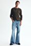 Loose Bootcut Jeans