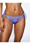 Brazilian Bikini Bottom Basic with Side Tie Detail - 4