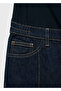 Straight Cut Stitching Maternity Jeans - 8