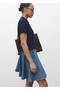 Short Denim Skirt - 7