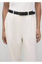 Jumpsuit with Combined Fabric Belt - 6