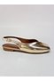 Bi̇anca Women's Square-Toe Shoes with Shiny Open Back Buckle Detail, Elegant and Stylish Daily Flats - 4