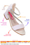 Yada Sand Glitter Baby Girl 2 cm Heeled Sandals Evening Dress Shoes - 2