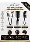 Miraculous 3-piece comb set for hair styling for all hair types