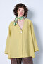 Women's Oil Green Premium Fabric Oversize Kimono 31099