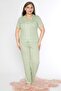 Boydan Battal Short Sleeve Pajama Set B780-25 - 2