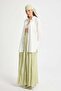 Yues Vual Fringed Skirt Çağla 29062 - 7