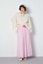 Yues Vual Fringed Skirt Pink 29062