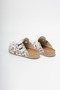 8149 Hospital Themed White Belted Comfort Slippers - 5