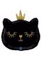 Black Cat Black Cat 1 Year Old Balloon Set Star Balloon Foil Set Black Cat Concept Birthday Set - 3