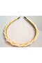Beaded Special Day and Wedding Crown with Gold Details - 4