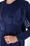 Evening Dress Navy Blue - 11003 - 6