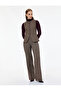X Melis Ağazat - Wide Leg Plaid Fabric Pants