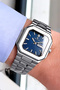 All Functions Work Well--Silver Color--Steel Band--Waterproof--Men's Watch--With Special Box Tw2003C2 - 3
