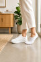 Women's Bamboo Sneaker Socks 6-Pack – Seamless Toe, Breathable Soft Casual Socks – White - 2