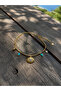 Eye Detailed Stainless Steel Anklet - 2