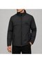 Men's Black Spring Waterproof and Windproof Coat Stand Collar Seasonal Zippered Sports Outdoor Jacket - 3