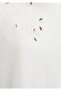 Short Sleeve Model Combed Cotton Off-White - 7