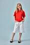 100% Cotton Gabardine Capri Girls' H6565A826Sm