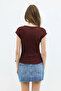 Gathered Basic Blouse - 7